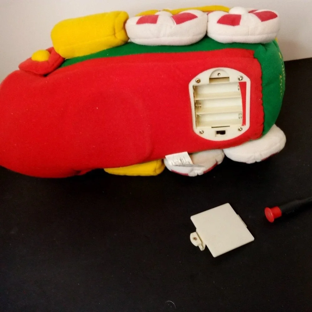 MICKEY & MINNIE MOUSE PLUSH Non Singing DISNEY CHRISTMAS TRAIN 2000 Doesn't Work